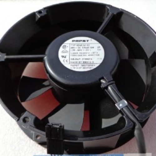 PAPST TYP6248N/22 48V 18W 375MA Inverter cooling fan PAPST TYP6248N/22 48V 18W 375MA Inverter cooling fan