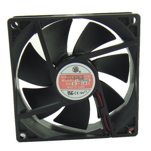 JIULONG YY9225H24S DC24V 6.72W 0.3A 2-Wires Inverter Cooling Fan JIULONG YY9225H24S DC24V 6.72W 0.3A 2-Wires Inverter Cooling Fan