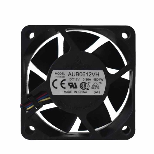 Delta AUB0612VH DC12V 0.36A PWM 4-wire inverter Cooling fan Delta AUB0612VH DC12V 0.36A PWM 4-wire inverter Cooling fan