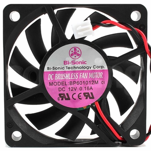 BI-SONIC BP601012M 12V 0.16A silence cooling fan BI-SONIC BP601012M 12V 0.16A silence cooling fan