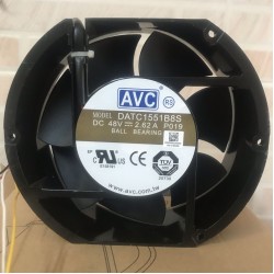 AVC DATC1551B8S 48V 2.62A  double ball bearing PWM 4-wires cooling fan