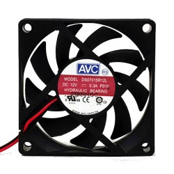 AVC DS07015R12L DC12V 0.30A 4-wire  CPU cooling fan