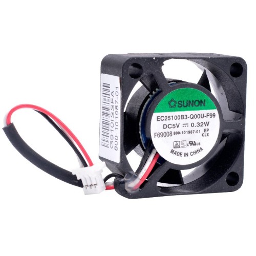 Sunon EC25100B3-Q00U-F99 DC5V 0.32W 3lines quiet small cooling fan Sunon EC25100B3-Q00U-F99 DC5V 0.32W 3lines quiet small cooling fan
