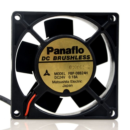 Panaflo FBP-08B24H DC 24V 0.18A 2-Wires Silent Cooling Fan Panaflo FBP-08B24H DC 24V 0.18A 2-Wires Silent Cooling Fan
