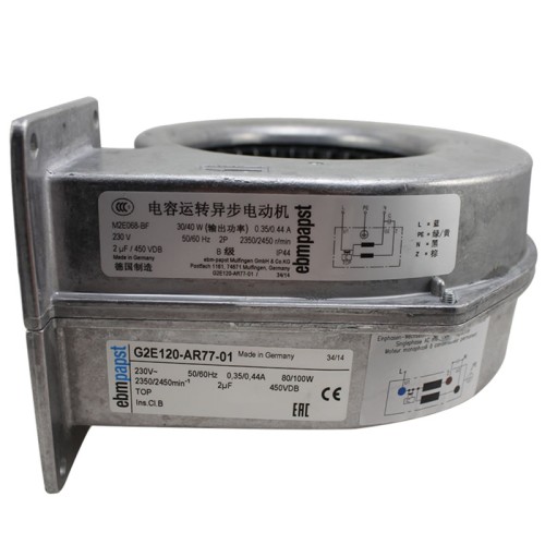 G2E120-AR77-01 ebmpapst AC230V 0.44A Blowers Centrifugal Fan G2E120-AR77-01 ebmpapst AC230V 0.44A Blowers Centrifugal Fan