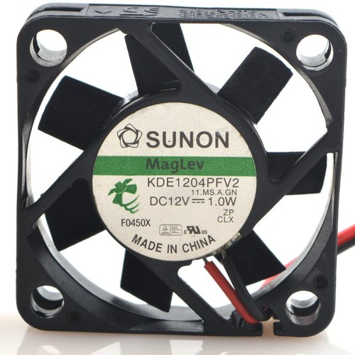 Sunon KDE1204PFV2 DC12V 0.6W 3-Wires silent magnetic suspension fan Sunon KDE1204PFV2 DC12V 0.6W 3-Wires silent magnetic suspension fan