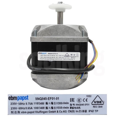 M4Q045-EF01-01 ebmpapst AC Shaded Pole Motor M4Q045-EF01-01 ebmpapst AC Shaded Pole Motor
