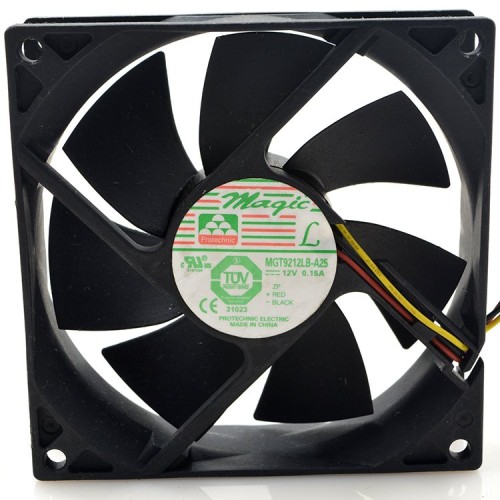 Magic MGT9212LB-A25 DC12V 0.15A cooling fan Magic MGT9212LB-A25 DC12V 0.15A cooling fan