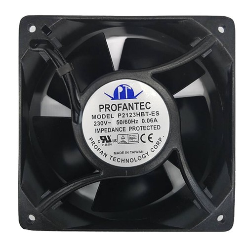 P2123HBT/P2123HBL/P2123HSL/P2123HST-ES PROFANTEC AC230V axial fan P2123HBT/P2123HBL/P2123HSL/P2123HST-ES PROFANTEC AC230V axial fan
