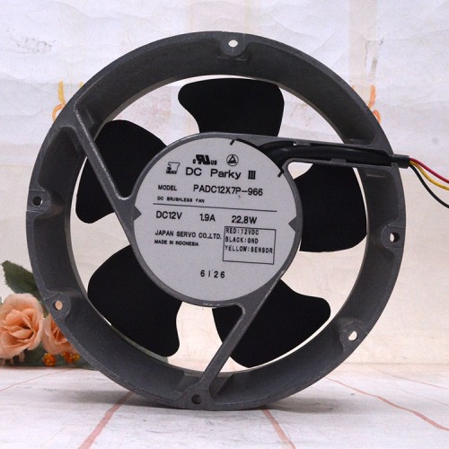 SERVO PADC12X7P-966 DC12V 1.9A cooling fan SERVO PADC12X7P-966 DC12V 1.9A cooling fan