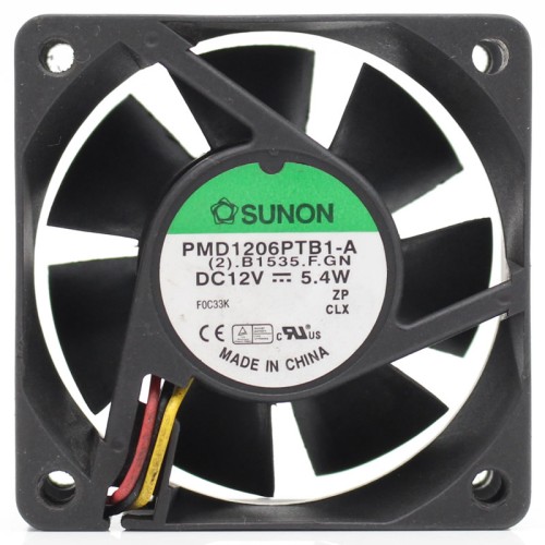 SUNON PMD1206PTB1-A DC12V 3.9W 6cm high quality cooling fan SUNON PMD1206PTB1-A DC12V 3.9W 6cm high quality cooling fan