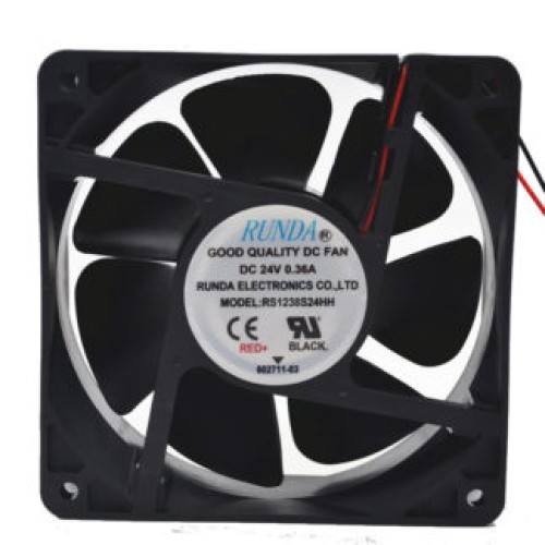 RUNDA RS1238S24HH 24V 0.36A 12CM cooling fan RUNDA RS1238S24HH 24V 0.36A 12CM cooling fan