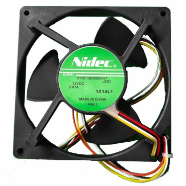 Nidec U12E12BS8B3-57 J231 DC12V 0.07A 12cm for refrigerator cooling fan