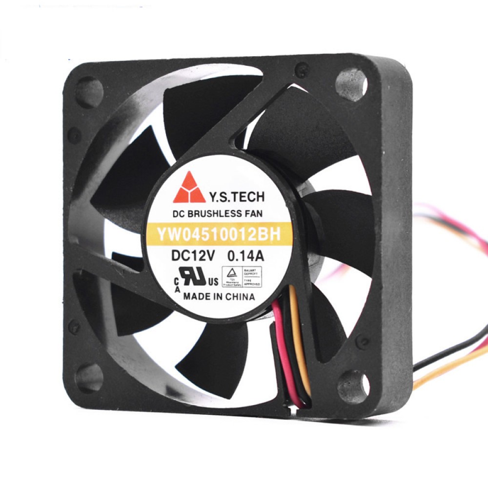 Y.S.TECH YW04510012BH DC12V 0.14A 3 line fan