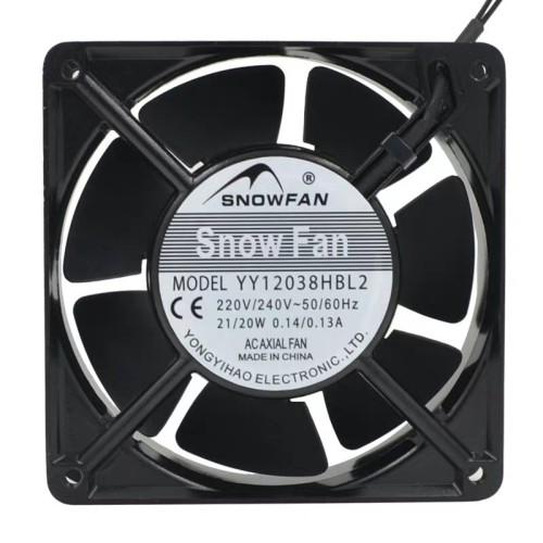 SNOWFAN YY12038HBL2 AC220V 12CM axial cooling fan SNOWFAN YY12038HBL2 AC220V 12CM axial cooling fan