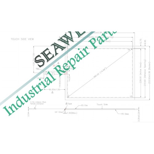 6AV6647-0AG11-3AX0 TP1500 Original Touch Screen Glass 6AV6647-0AG11-3AX0 TP1500 Original Touch Screen Glass